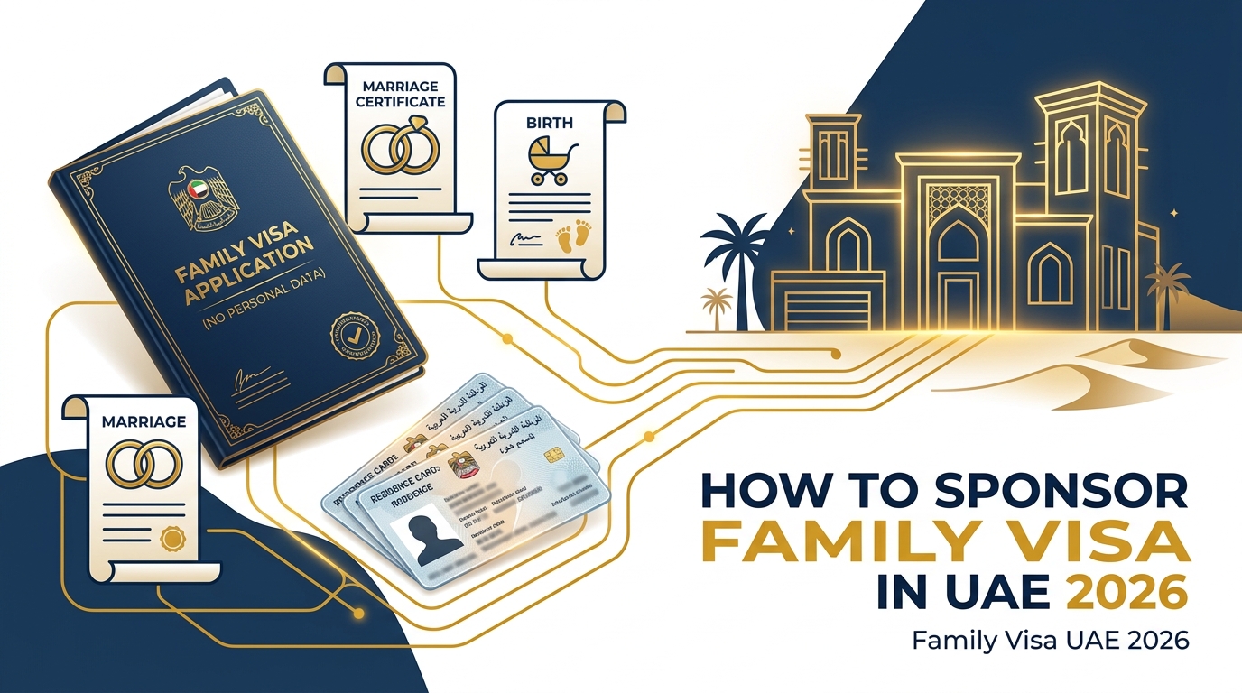 How to Sponsor Family Visa in UAE — Complete Requirements 2026